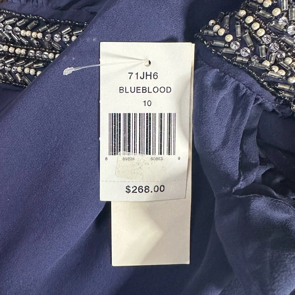 NWT French Connection Silk mini dress -Size 10 - Picture 8 of 11